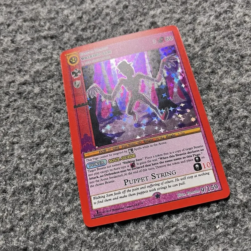 MetaZoo Walking Sam Cryptid Nation 1st Edition Holo 9/159 2021 NM